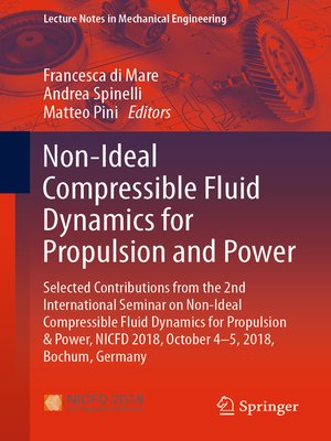 cover image of Non-Ideal Compressible Fluid Dynamics for Propulsion and Power